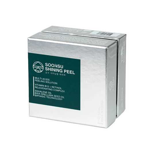 SOONSU AQUA CREAM & SHINING PEEL セット Soonsu Shining Peel – професійний пілінг для сяйва шкіри | Купити